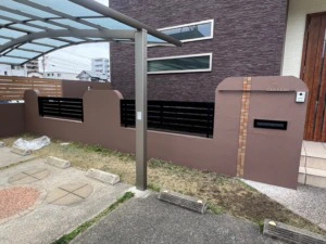 完工しました！【外構編】｜太宰府市外壁・屋根塗装・リフォーム