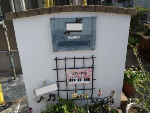 外壁塗装と一緒に、門柱も塗装できますか？【福岡県北九州市　Ｙ様邸】