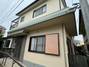 外壁塗装と増築部の屋根の塗装もお願いします！｜福岡市南区　想いを形に工房　想いを形に外壁塗装